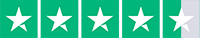 Bournemouth Removals Company 4.7 star rating on Trustpilot